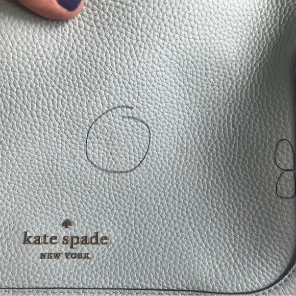 Kate Spade Light Blue Crossbody Bag - Picture 3 of 12